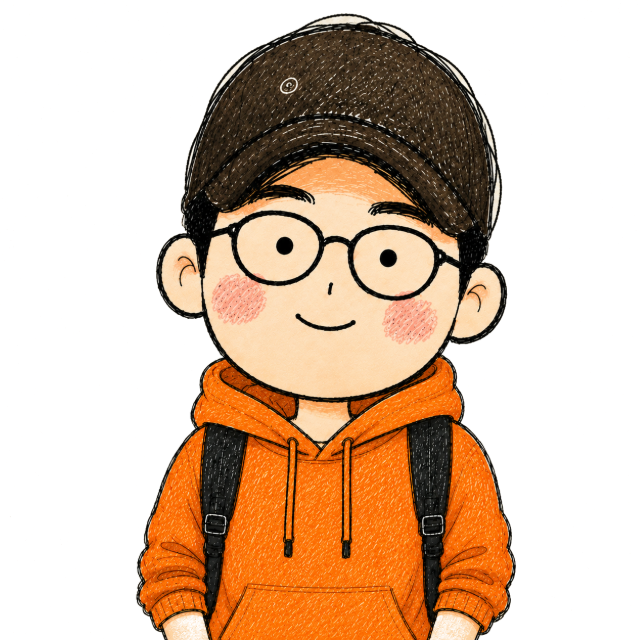 손완휘 프로필 일러스트